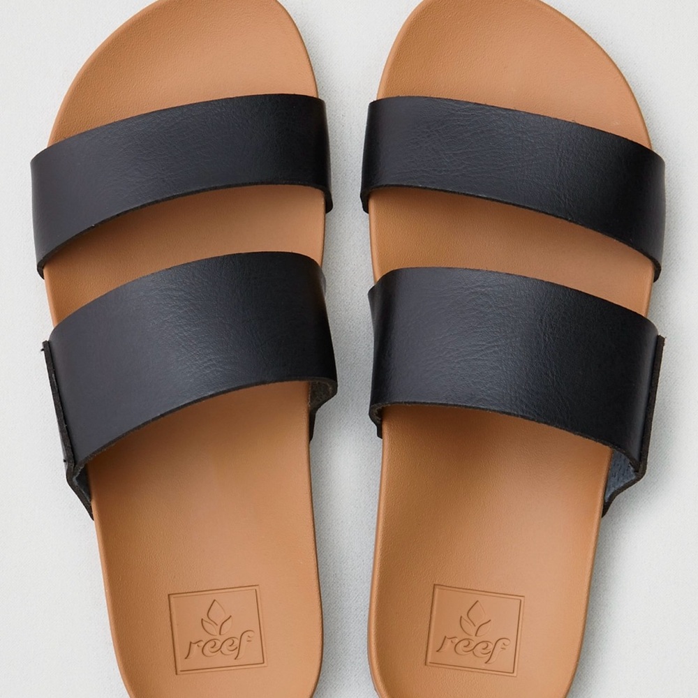 Reef Cushion Bounce vista Vegan Slides Ladies Size 7 NWT.